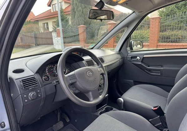 Opel Meriva cena 15900 przebieg: 90253, rok produkcji 2007 z Nidzica małe 742